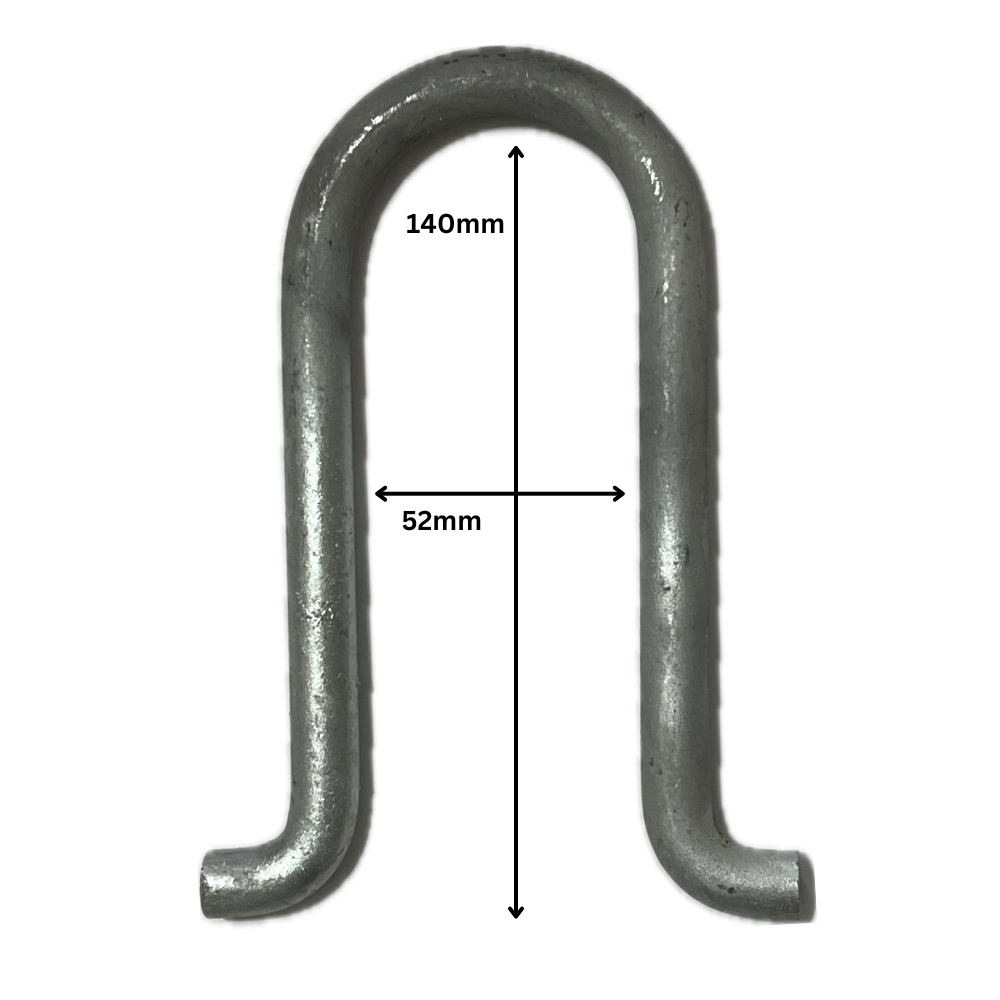 Pack Of 4 Concrete In U Bolt Ground Anchoring Point For Caravan