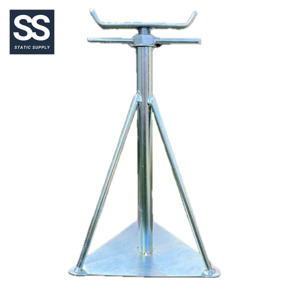 Medium Static Caravan Axle Stand Mobile Home Supports Medium 12.8