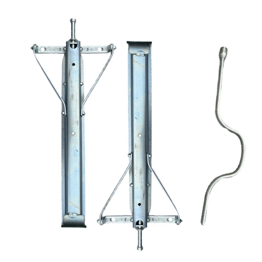 2x Caravan Corner Steady Jack Legs 24