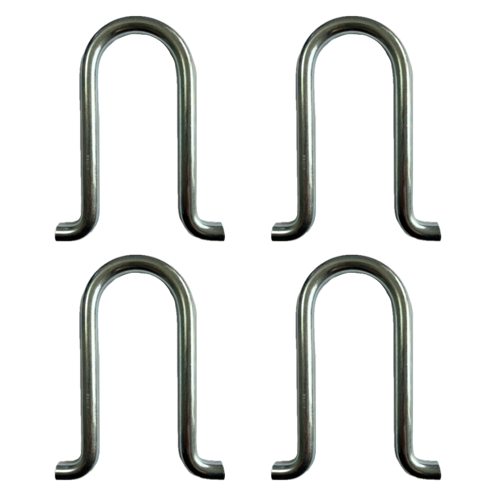 Pack Of 4 Concrete In U Bolt Ground Anchoring Point For Caravan