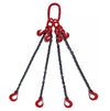 Grade 80 4-Leg Chain Sling 10MM With Sling Hook Lifting WLL 6.7T + Shorteners
