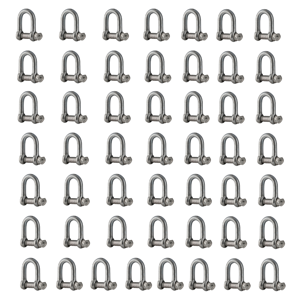 Commercial Dee Shackle BZP x 50pcs