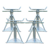 4-Pack Small Static Caravan Axle Stand Mobile Home Supports 10.5