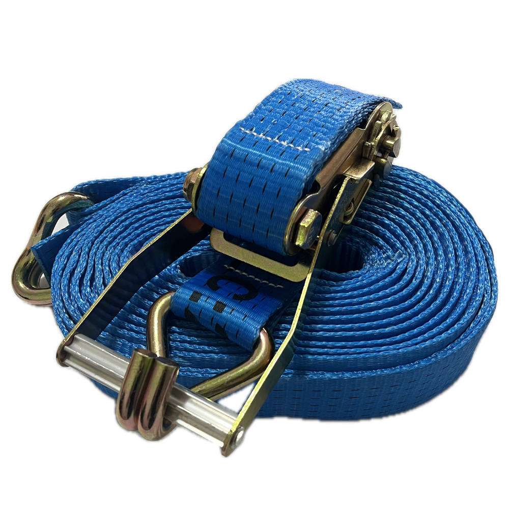 50MM 5000KG Ratchet Strap Assembly With Claw Hooks All Sizes